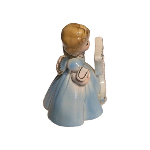 Josef Originals Birthday Blue Angel Growing Up Girls Age 5 ABC Book Start School - Picture 3 of 10